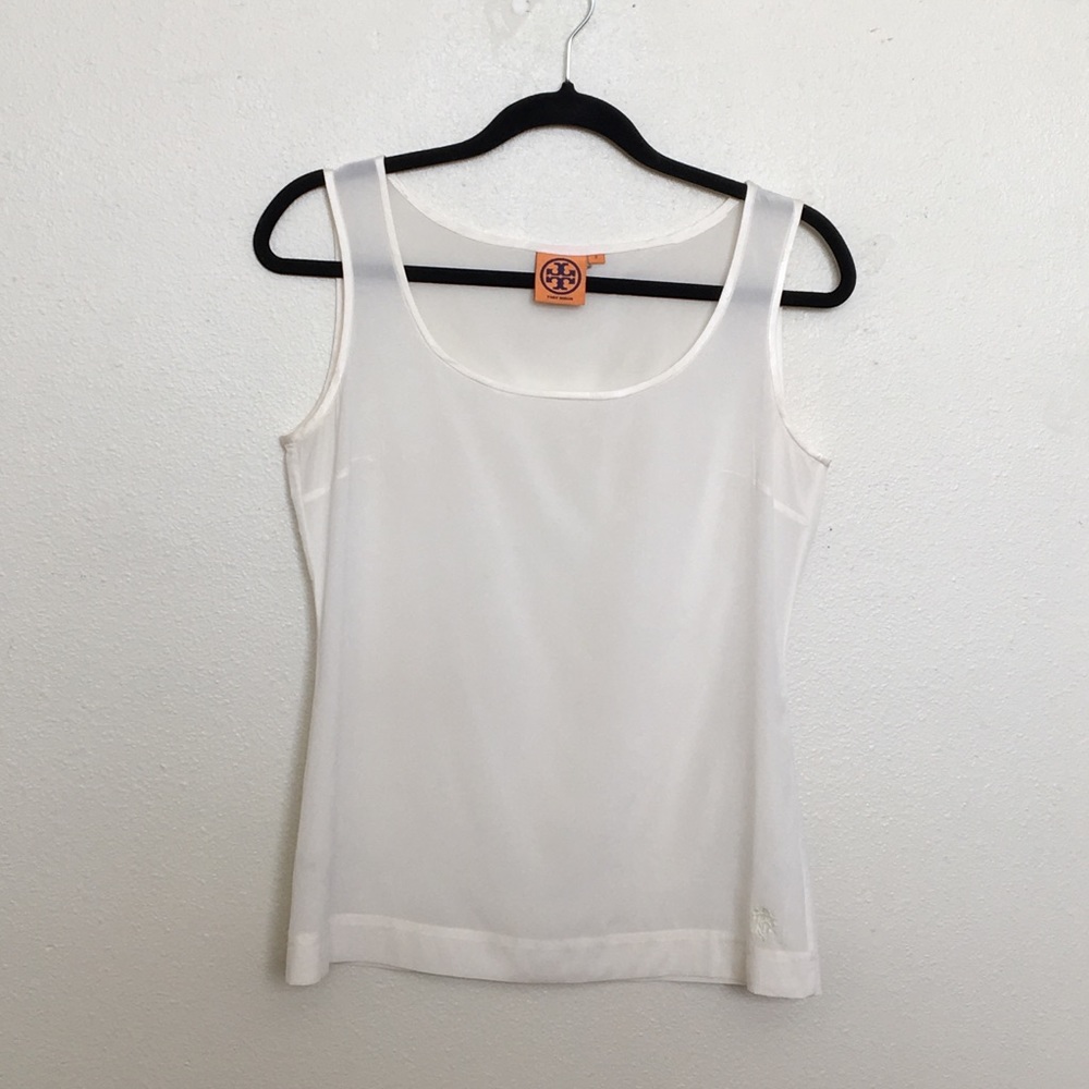 TORY BURCH Silk tank top